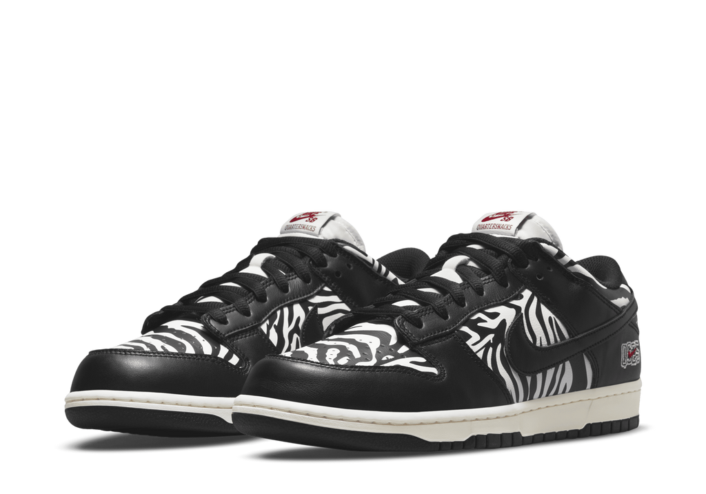 Nike SB x Quartersnacks Dunk 'Zebra'