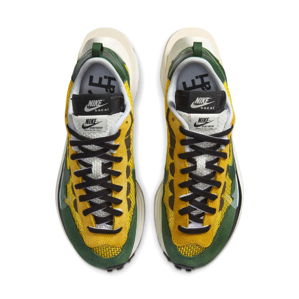Nike x Sacai Vaporwaffle 'Tour Yellow Stadium Green'